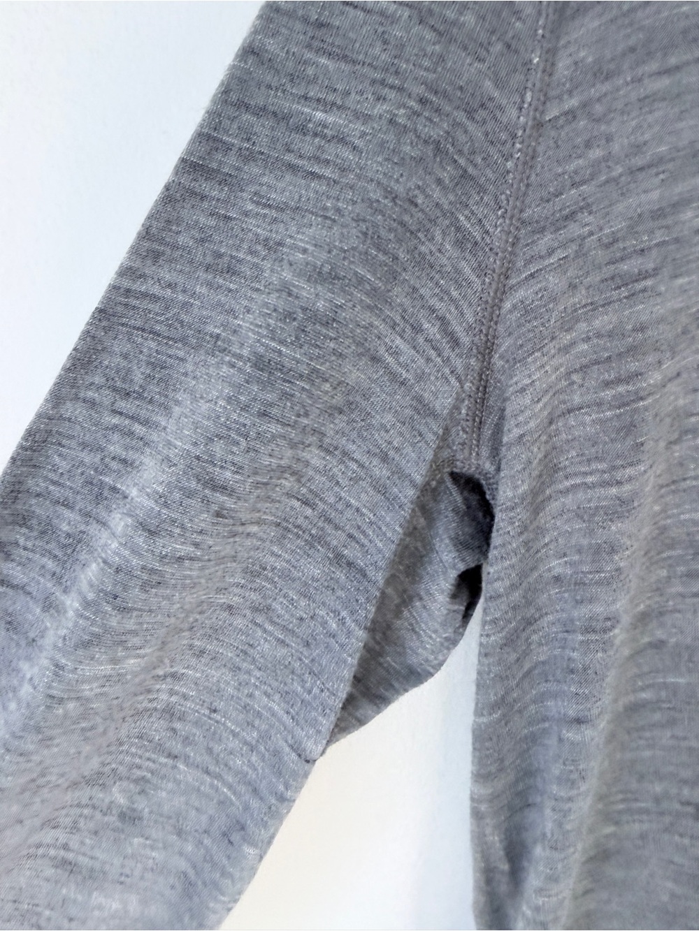 Icebreaker 200 Merino Wool Base Layer Men’s Large Grey |Thermal Outdoor| Hiking - Picture 9 of 16